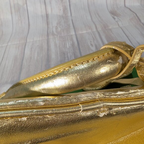 Juicy Couture Vintage Green-Gold Pet Carrier Bag - Picture 14 of 14